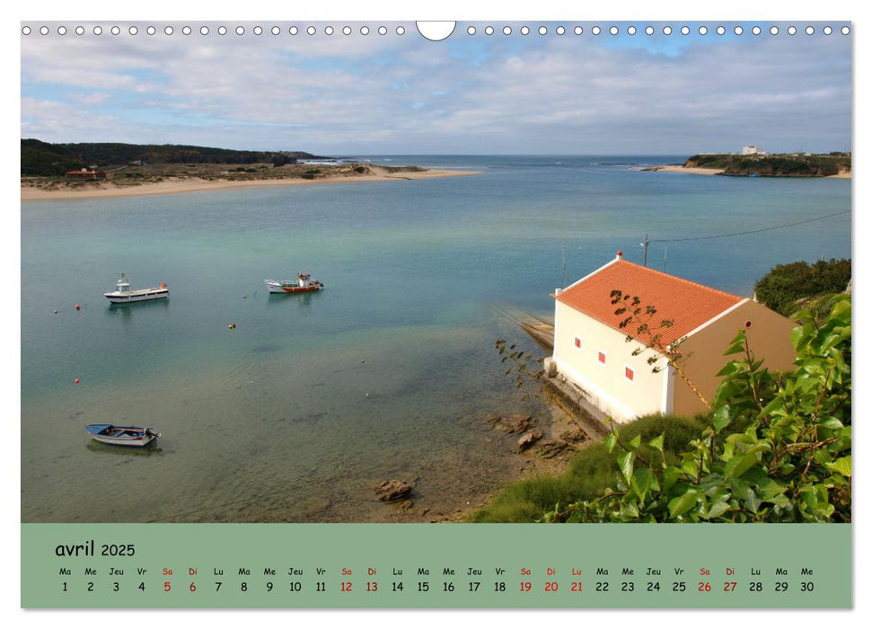 Un voyage à travers le Portugal (CALVENDO Calendrier mensuel 2025)