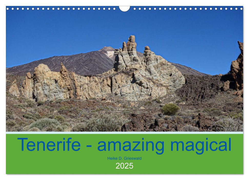 Tenerife - amazing magical (CALVENDO Monthly Calendar 2025)