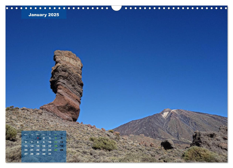 Tenerife - amazing magical (CALVENDO Monthly Calendar 2025)