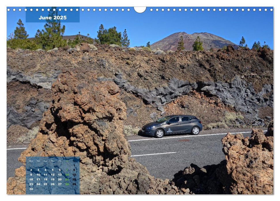 Tenerife - amazing magical (CALVENDO Monthly Calendar 2025)