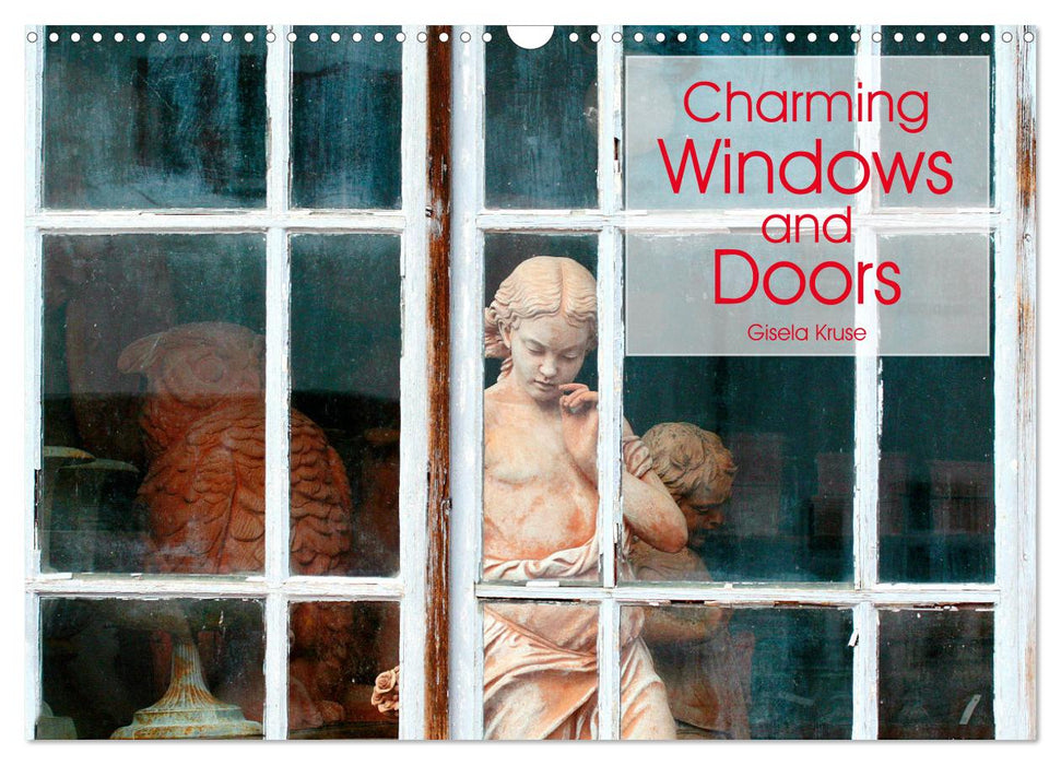 Charming Windows and Doors (CALVENDO Monthly Calendar 2025)