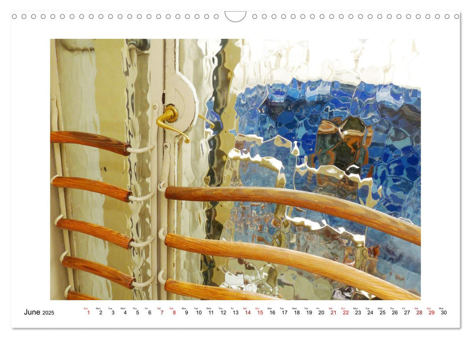 Charming Windows and Doors (CALVENDO Monthly Calendar 2025)