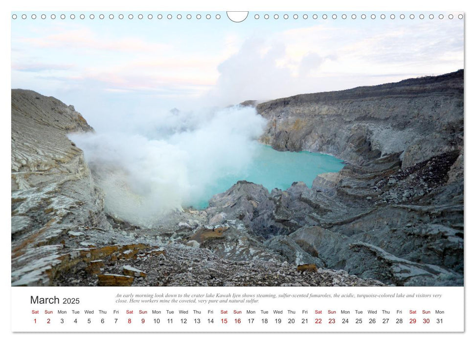 Pure nature in Java (CALVENDO Monthly Calendar 2025)