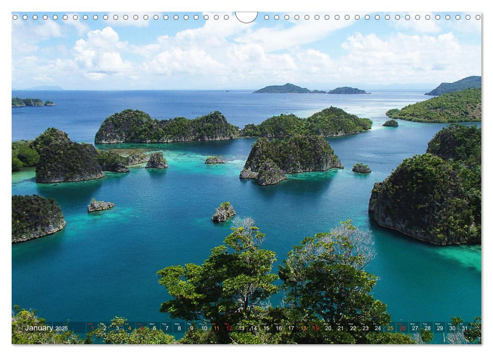 Raja Ampat - My Love (CALVENDO Monthly Calendar 2025)