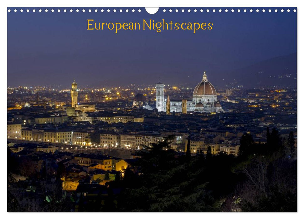 European Nightscapes (CALVENDO Monthly Calendar 2025)