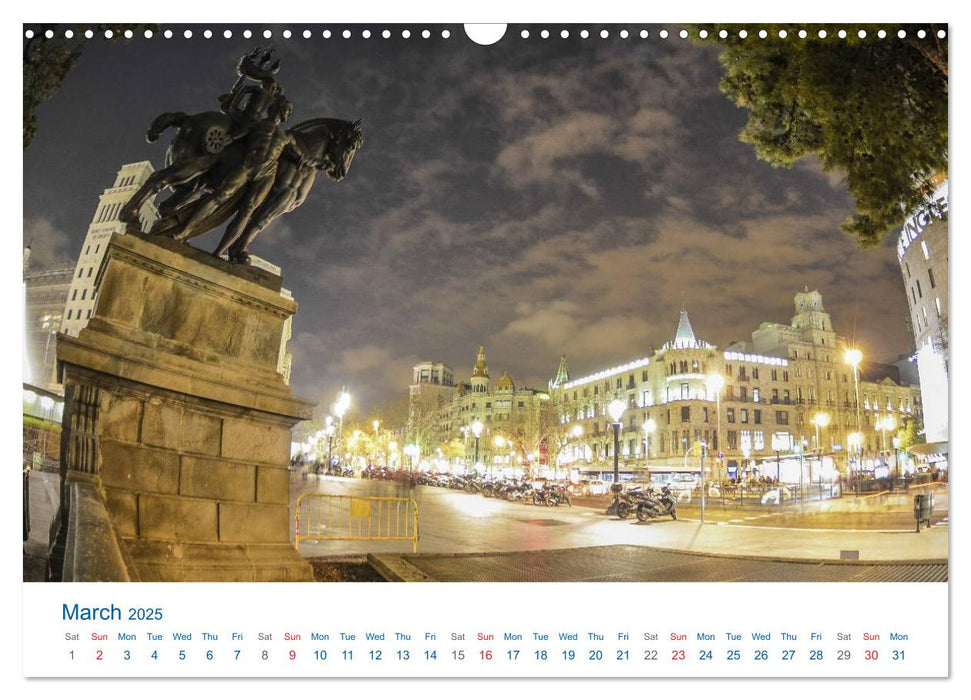 European Nightscapes (CALVENDO Monthly Calendar 2025)