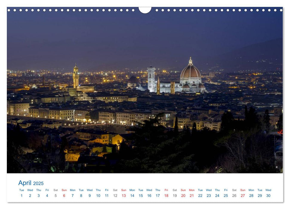 European Nightscapes (CALVENDO Monthly Calendar 2025)