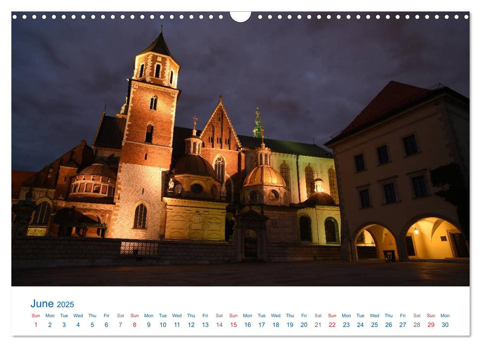 European Nightscapes (CALVENDO Monthly Calendar 2025)