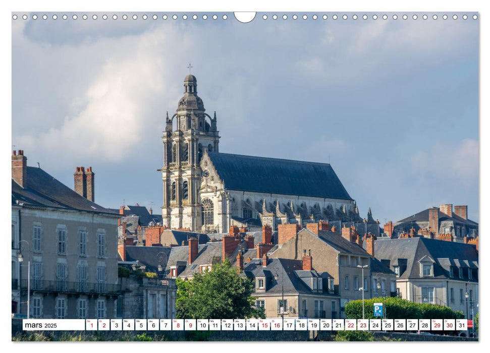 Le long de la Loire (CALVENDO Calendrier mensuel 2025)