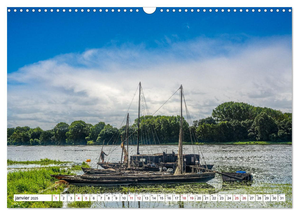 La Loire secrète (CALVENDO Calendrier mensuel 2025)