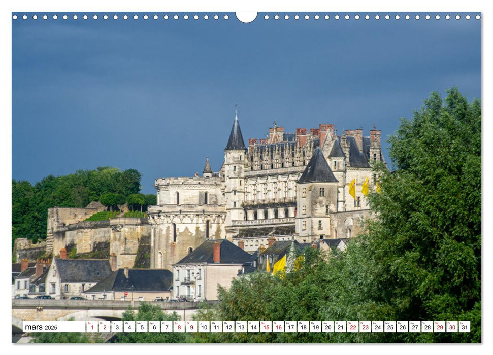 La Loire secrète (CALVENDO Calendrier mensuel 2025)