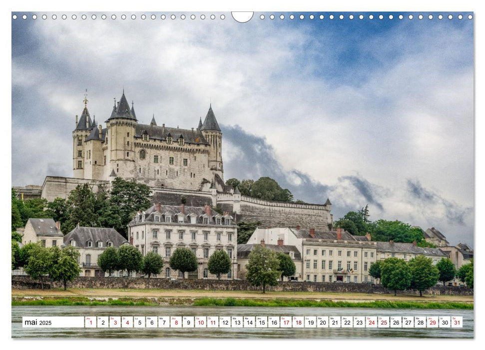 La Loire secrète (CALVENDO Calendrier mensuel 2025)