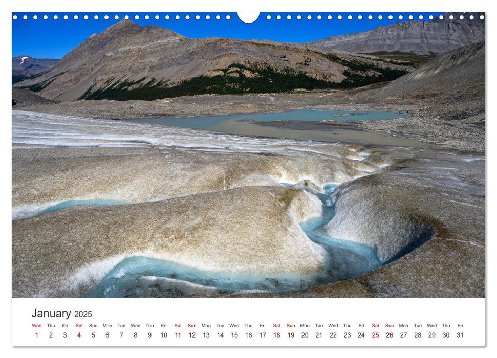 Earth-Shaping Forces (CALVENDO Monthly Calendar 2025)