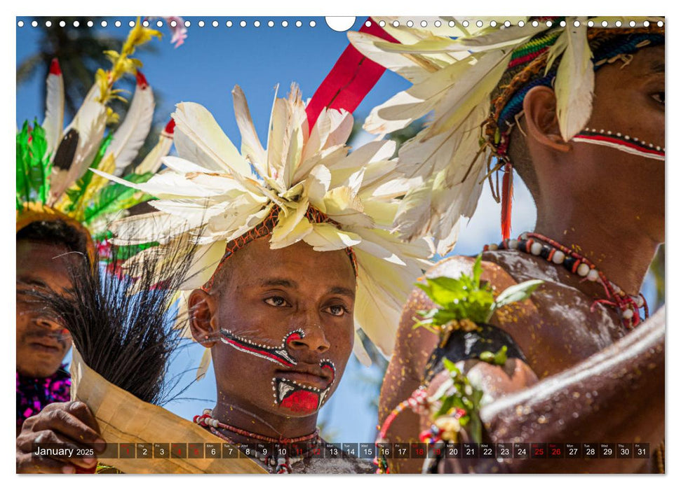 Trobriand Islands of Love (CALVENDO Monthly Calendar 2025)