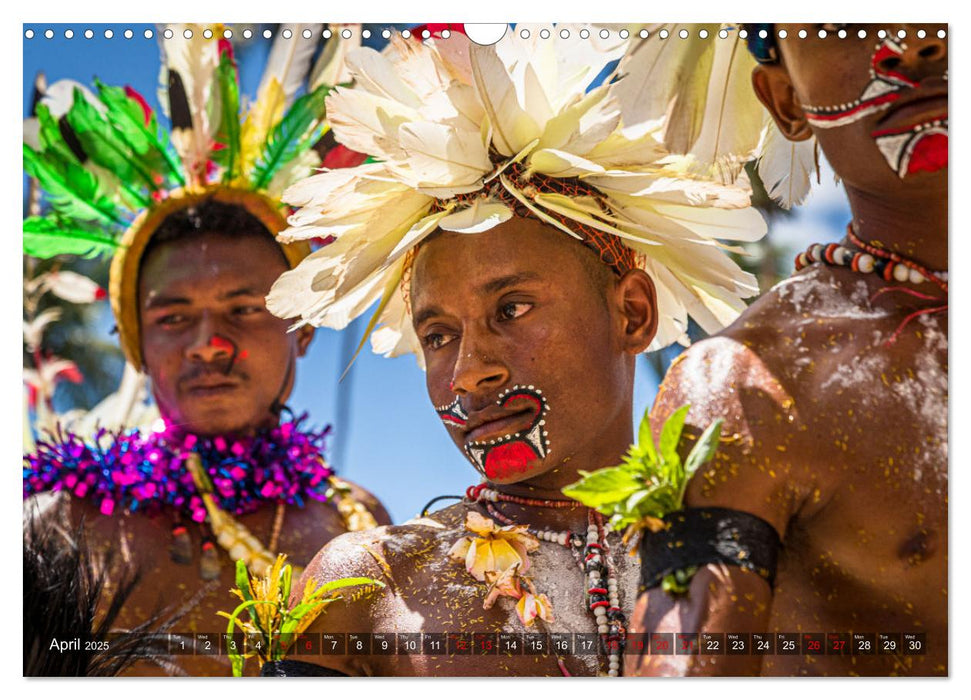 Trobriand Islands of Love (CALVENDO Monthly Calendar 2025)