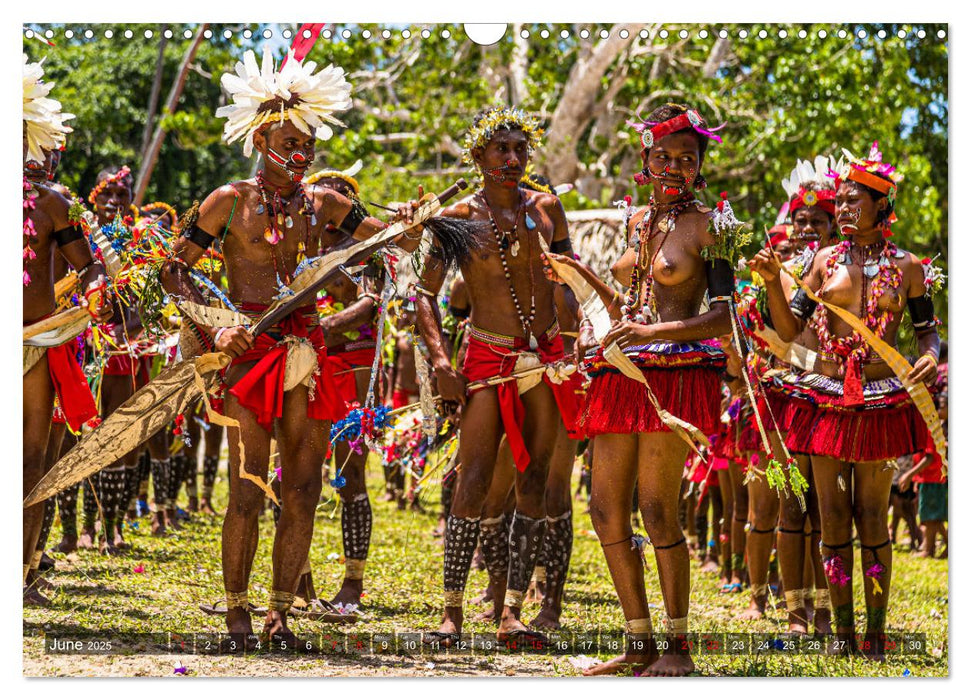 Trobriand Islands of Love (CALVENDO Monthly Calendar 2025)