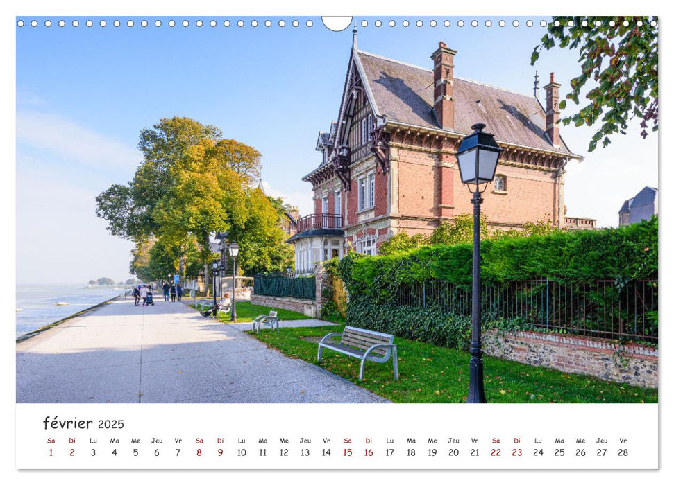 Saint-Valéry-sur-Somme Splendeur de la Baie de Somme (CALVENDO Calendrier mensuel 2025)