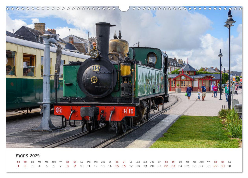 Saint-Valéry-sur-Somme Splendeur de la Baie de Somme (CALVENDO Calendrier mensuel 2025)