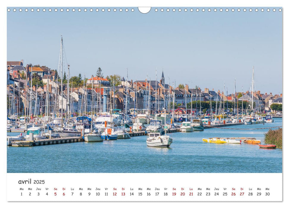 Saint-Valéry-sur-Somme Splendeur de la Baie de Somme (CALVENDO Calendrier mensuel 2025)