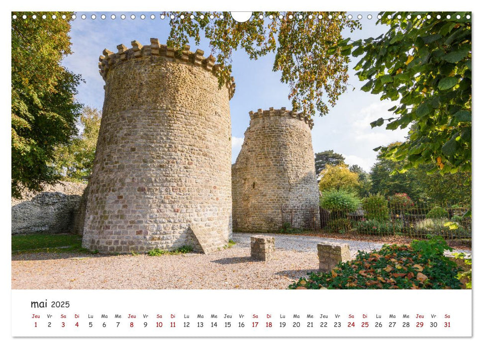 Saint-Valéry-sur-Somme Splendeur de la Baie de Somme (CALVENDO Calendrier mensuel 2025)