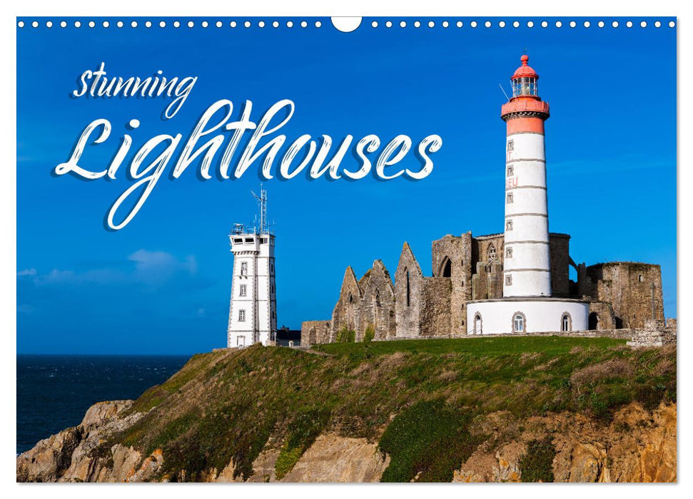 Stunning Lighthouses (CALVENDO Monthly Calendar 2025)