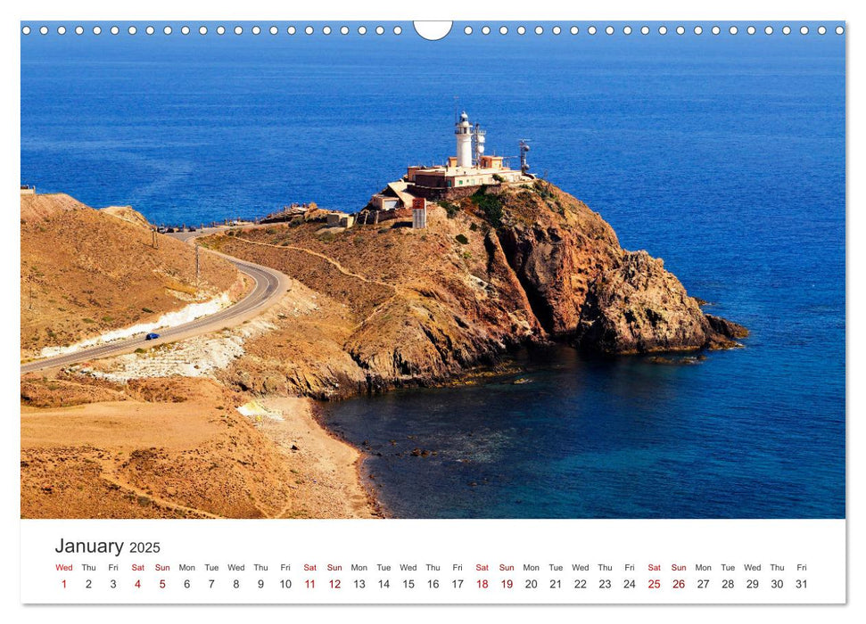 Stunning Lighthouses (CALVENDO Monthly Calendar 2025)