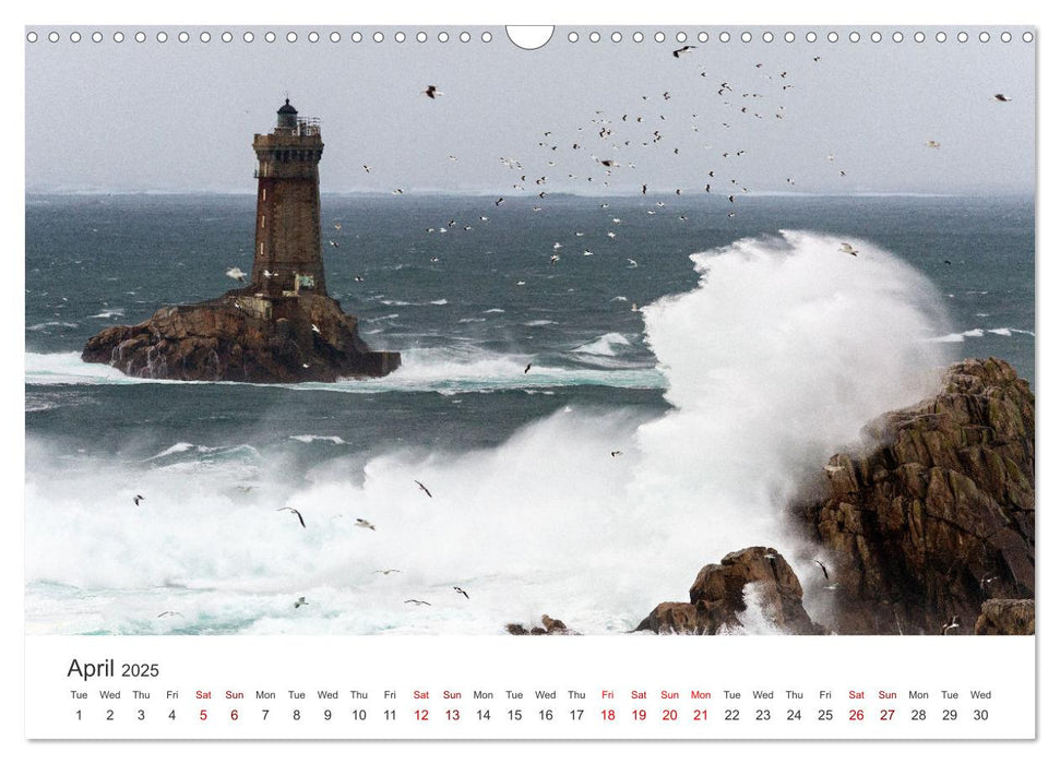 Stunning Lighthouses (CALVENDO Monthly Calendar 2025)