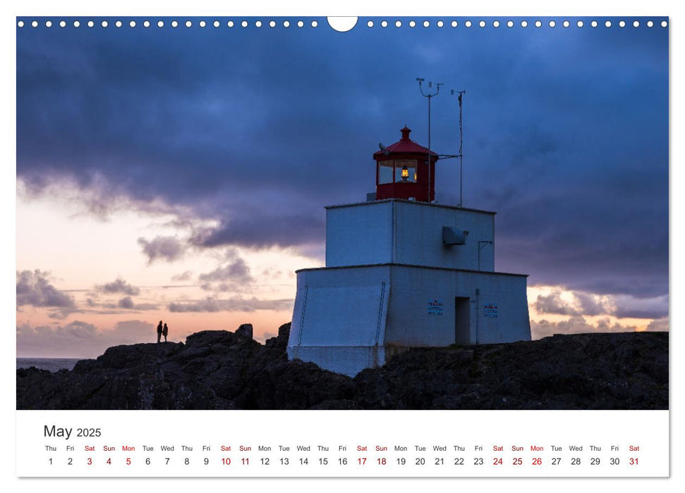 Stunning Lighthouses (CALVENDO Monthly Calendar 2025)