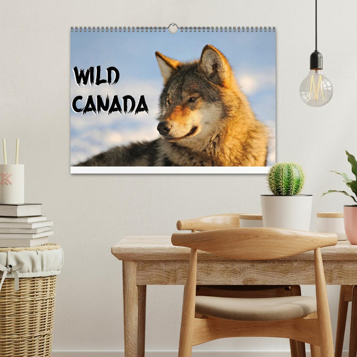 Wild Canada (CALVENDO Monthly Calendar 2025)