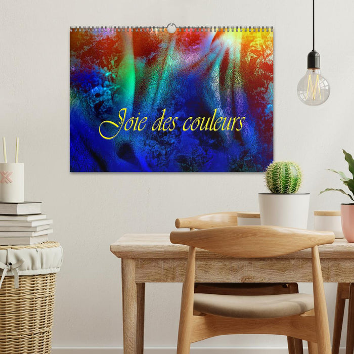 Joie des couleurs (CALVENDO Calendrier mensuel 2025)