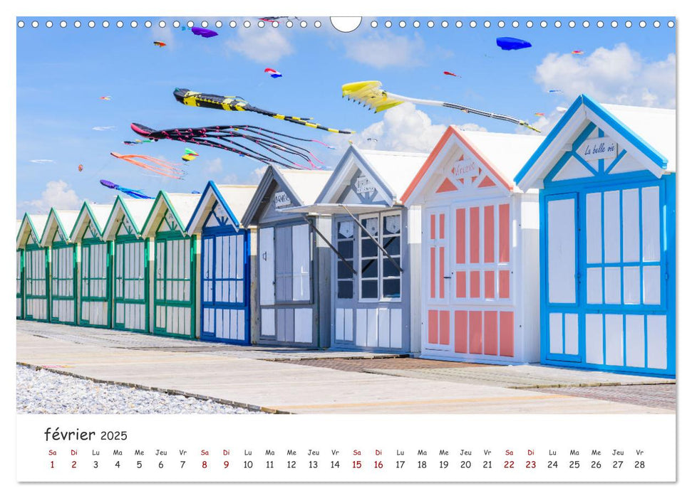 Baie de Somme festival des cerfs-volants de Cayeux-sur-mer (CALVENDO Calendrier mensuel 2025)