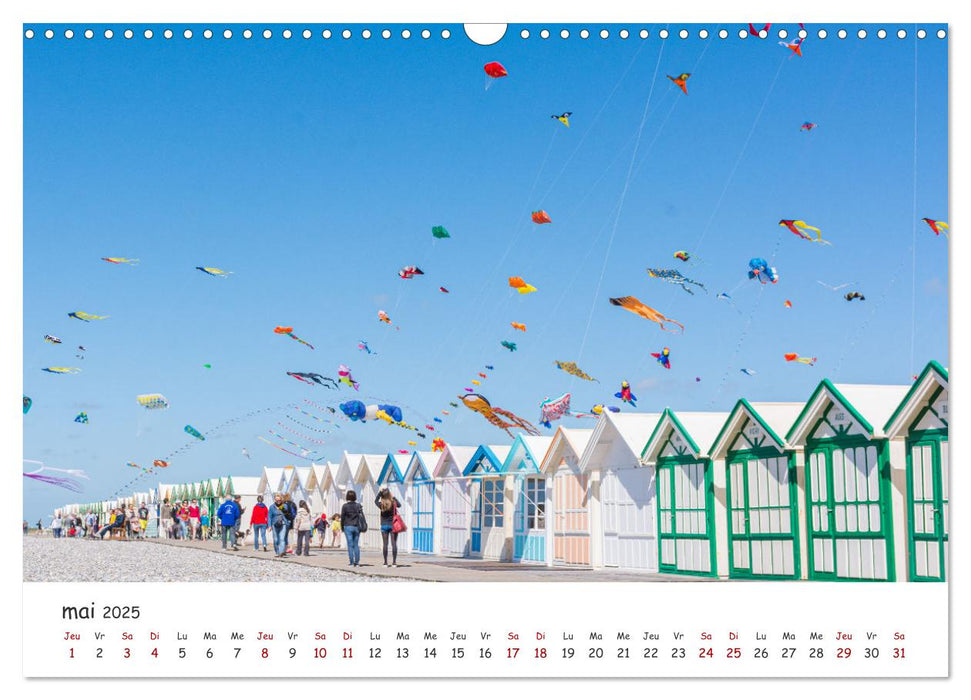 Baie de Somme festival des cerfs-volants de Cayeux-sur-mer (CALVENDO Calendrier mensuel 2025)