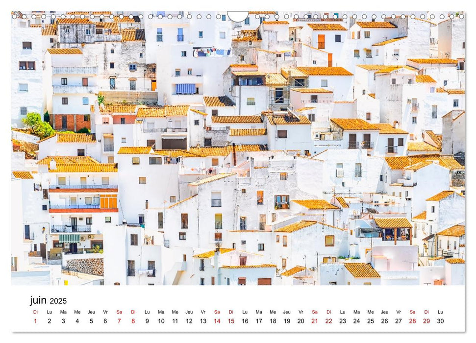 Étonnante Andalousie (CALVENDO Calendrier mensuel 2025)