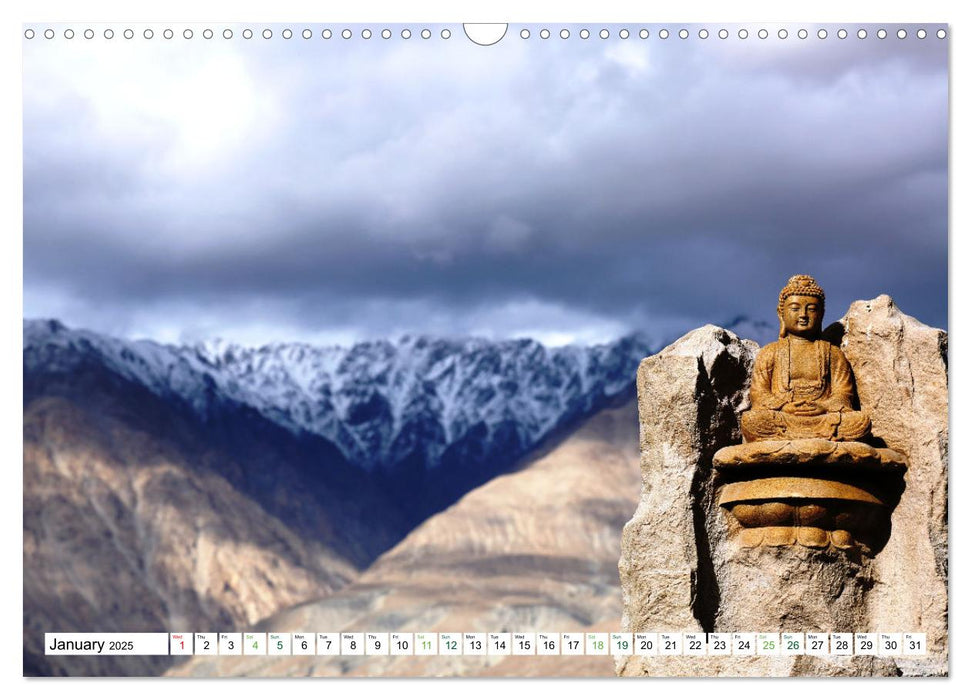 Leh And Ladakh Beautiful Glimpses (CALVENDO Monthly Calendar 2025)