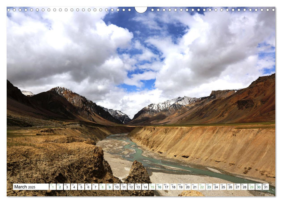 Leh And Ladakh Beautiful Glimpses (CALVENDO Monthly Calendar 2025)