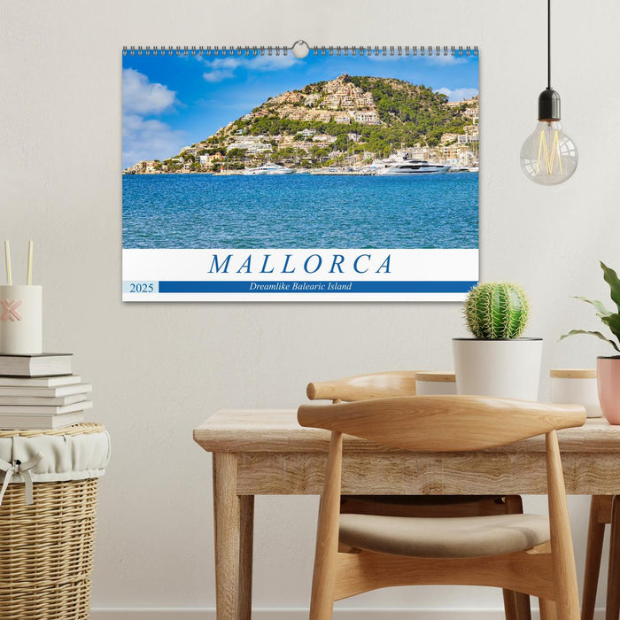 Mallorca Dreamlike Balearic Island (CALVENDO Monthly Calendar 2025)