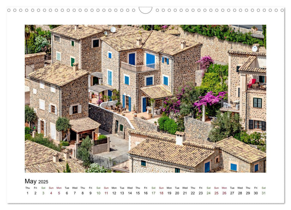 Mallorca Dreamlike Balearic Island (CALVENDO Monthly Calendar 2025)