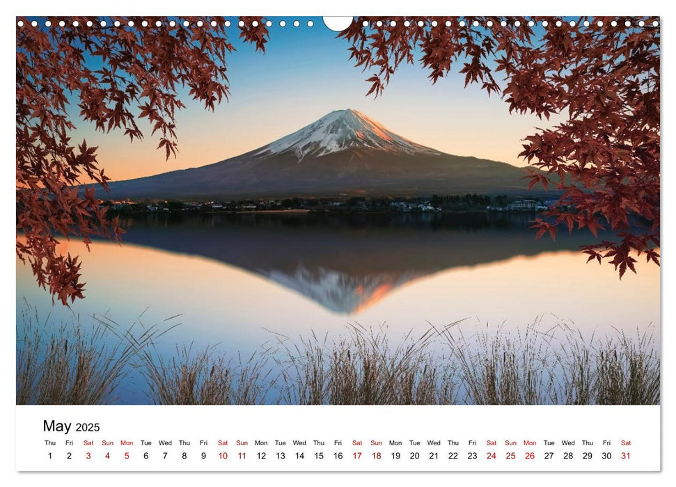 Dazzling Japan (CALVENDO Monthly Calendar 2025)