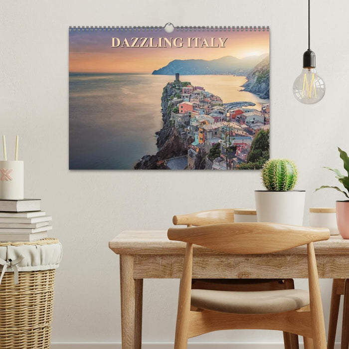 Dazzling Italy (CALVENDO Monthly Calendar 2025)