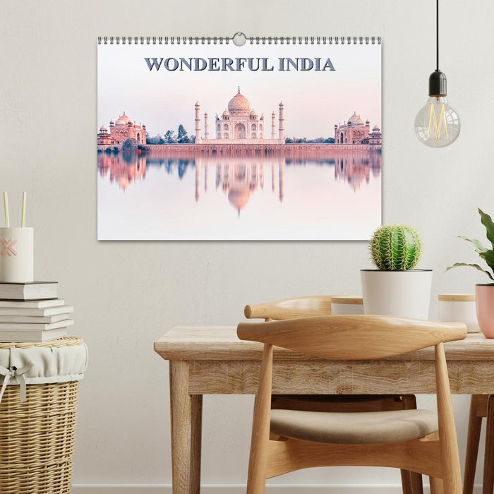 Wonderful India (CALVENDO Monthly Calendar 2025)