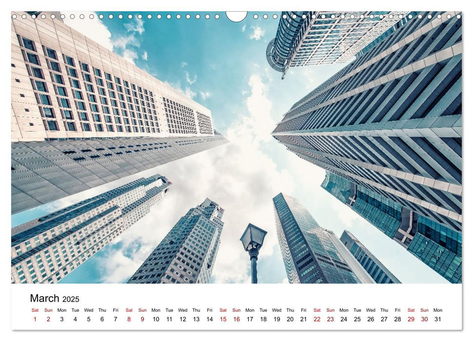 Amazing Singapore (CALVENDO Monthly Calendar 2025)