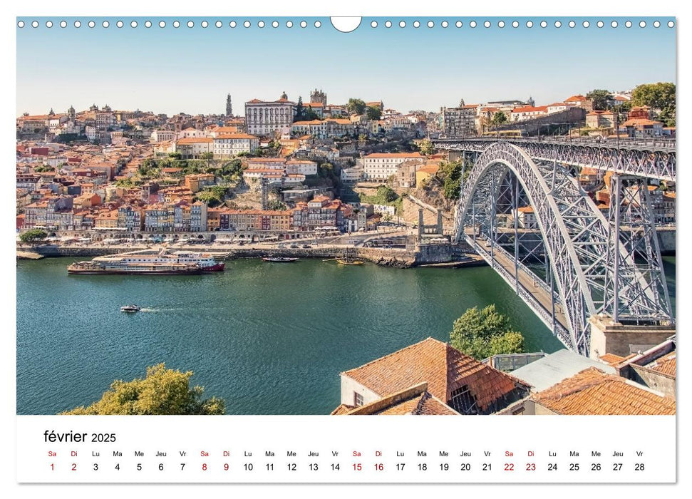 Séduisant Portugal (CALVENDO Calendrier mensuel 2025)