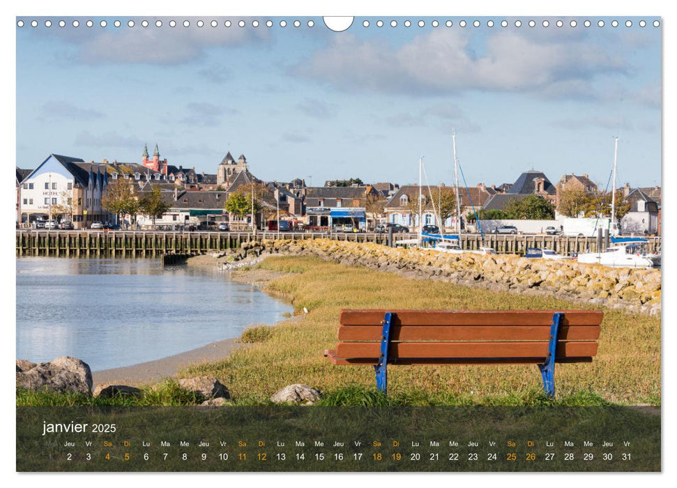 Le Crotoy Baie de Somme (CALVENDO Calendrier mensuel 2025)