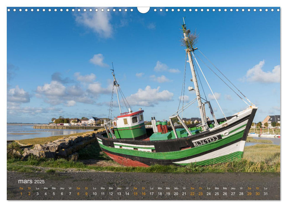 Le Crotoy Baie de Somme (CALVENDO Calendrier mensuel 2025)