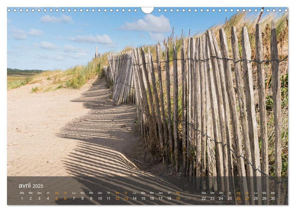 Le Crotoy Baie de Somme (CALVENDO Calendrier mensuel 2025)