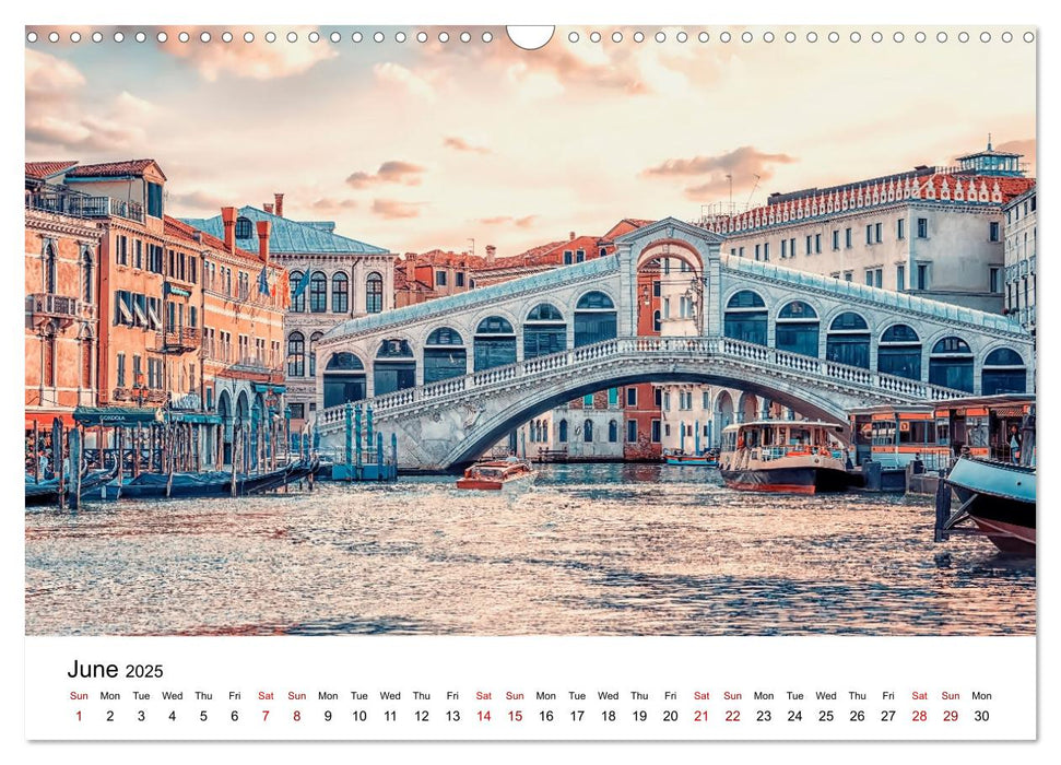 Beautiful Venice (CALVENDO Monthly Calendar 2025)