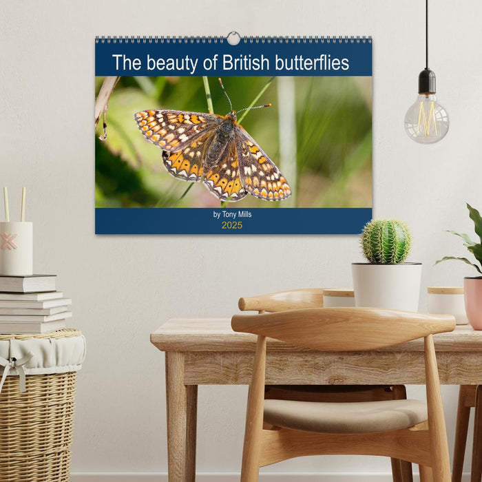 The beauty of British butterflies (CALVENDO Monthly Calendar 2025)