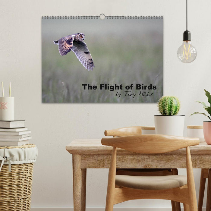 The Flight of Birds (CALVENDO Monthly Calendar 2025)