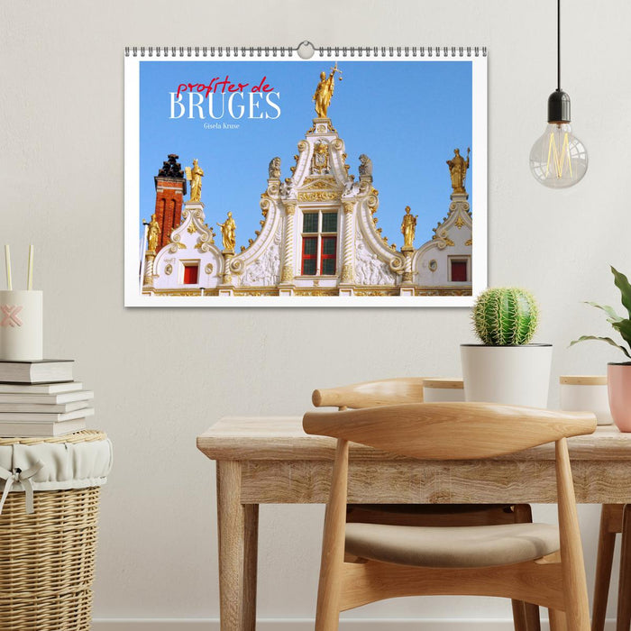 Profiter de Bruges (CALVENDO Calendrier mensuel 2025)