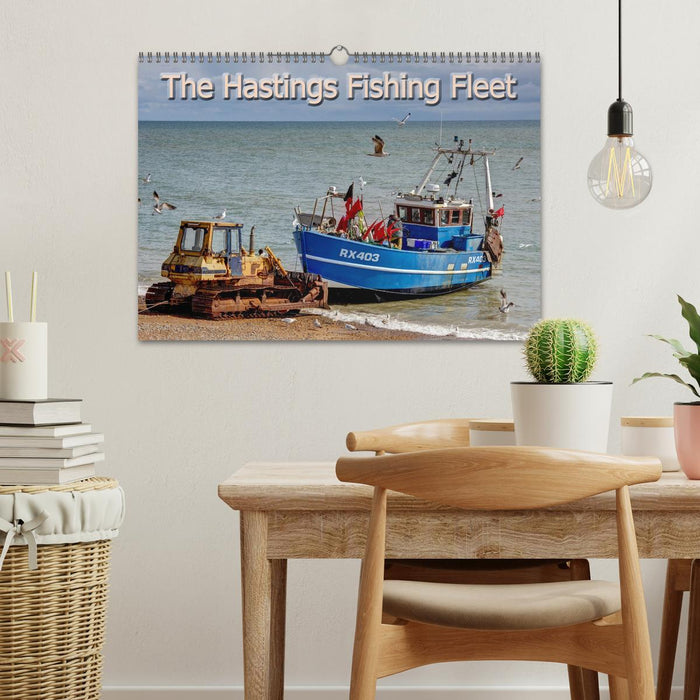 The Hastings Fishing Fleet (CALVENDO Monthly Calendar 2025)